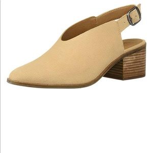 NWOT Lucky Brand ‘Lideton’ Slingback Stack Heels